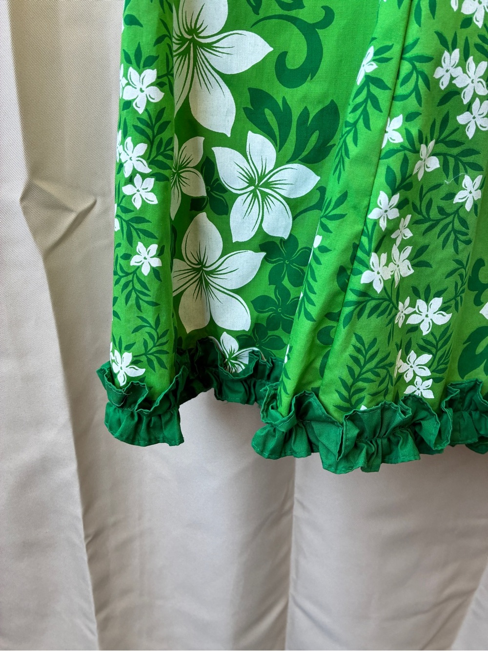 Vintage XL Royal Creations Hawaiian Ruffles Made in Hawaii Muumuu Dress - Picture 4 of 11